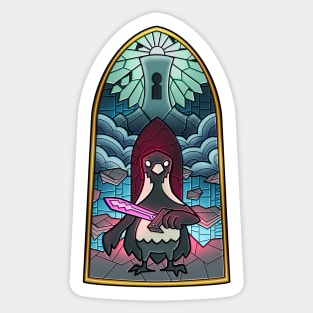 The Foretold Crow Sticker